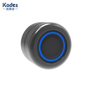 Fingerprint Smart Drawer Lock Double Cabinet Door Lock Free of Punching
