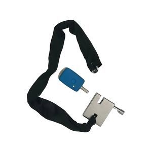 Waterproof and Dust-Proof Smart Chain Lock with Electronic Key Unlocking for Motorcycle