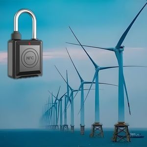 Maintenance-Free Passive NFC Smart Padlock with Access Control Management APP