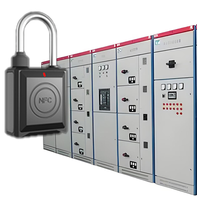 Portable NFC Padlock with Access Control Management Platform for Power Cabinet