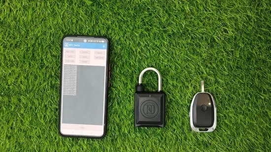 Wireless Communication NFC Smart Lock High Reliable Smart Lock for Smart Supermarket