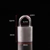304 Stainless Steel Padlock Short Beam Anti-Theft Outdoor Household Padlock