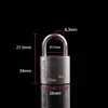 304 Stainless Steel Padlock Short Beam Anti-Theft Outdoor Household Padlock