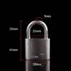 304 Stainless Steel Padlock Short Beam Anti-Theft Outdoor Household Padlock